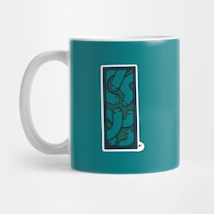 Snake Rectangle Mug